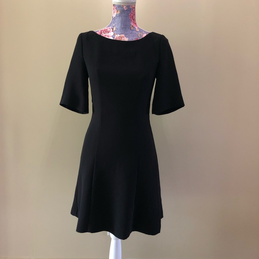Black cocktail dress